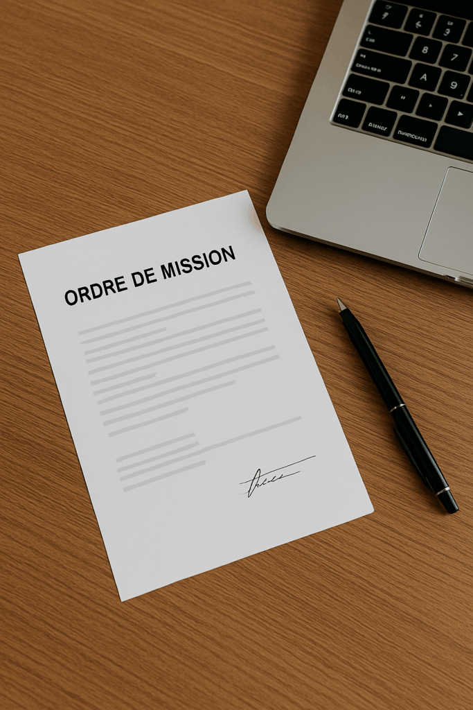 ordre de mission